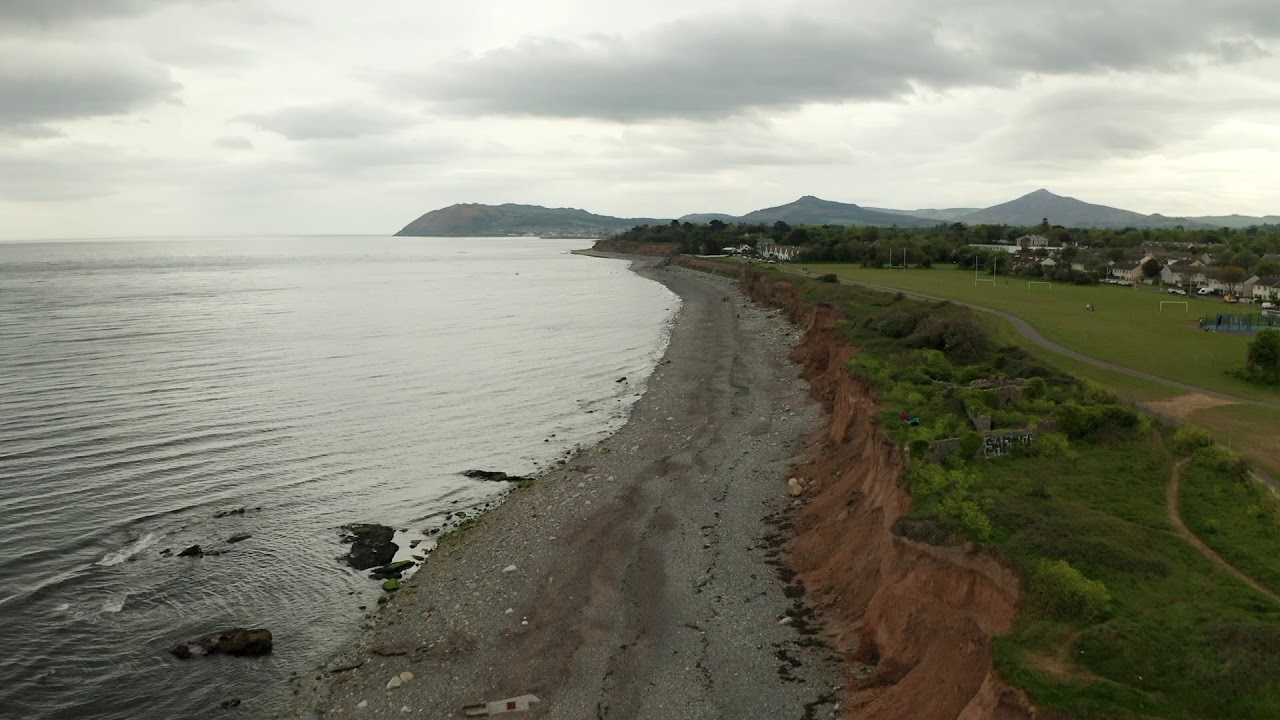 Dublin-Shankill Beach - drone footage and relaxation music
