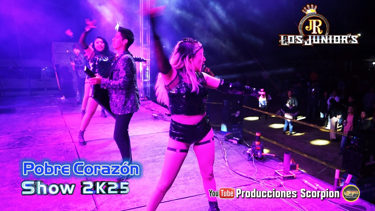 Pobre Corazón 💔 Grupo Los Juniors 🎙️ Show 2K25 ♫