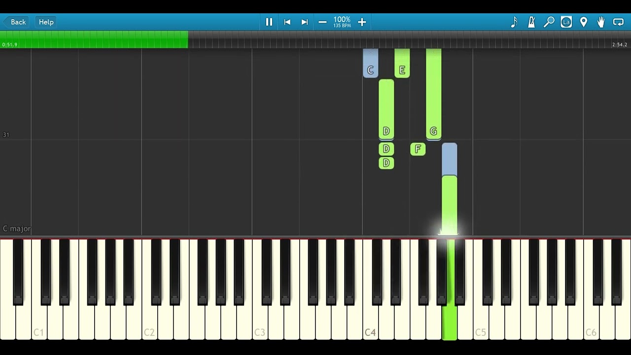The Little Mermaid - Part of Your World - Piano