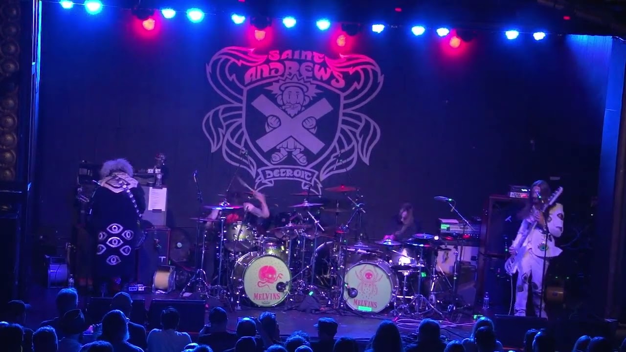 MELVINS. live.  Detroit. 5/12/25. St Andrews Hall