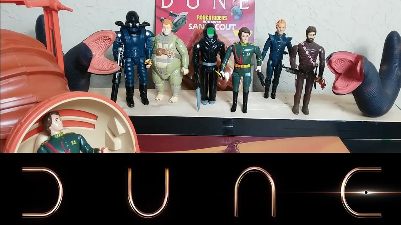 RETRO-WED: DUNE LJN 1984 ENTIRE TOY LINE FIGURES VEHICLES AND ROLE PLAY