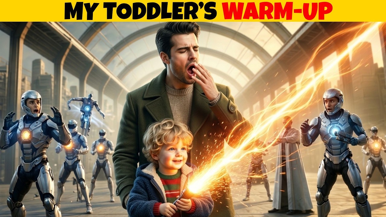 They Demonstrated Their Deadliest Blade Technique—The Human Yawned, That’s What Toddlers Learn First