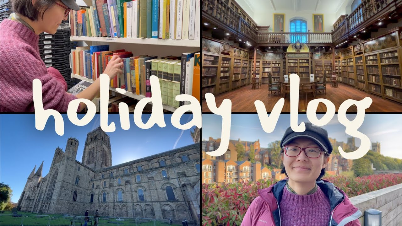 Durham Book Festival 2023 // Holiday vlog