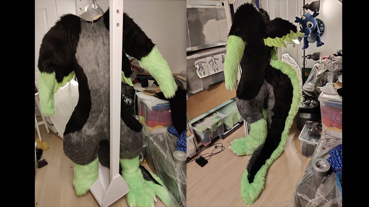 Miesdocreations Fursuit Timelapse - Body Suit (Coda)