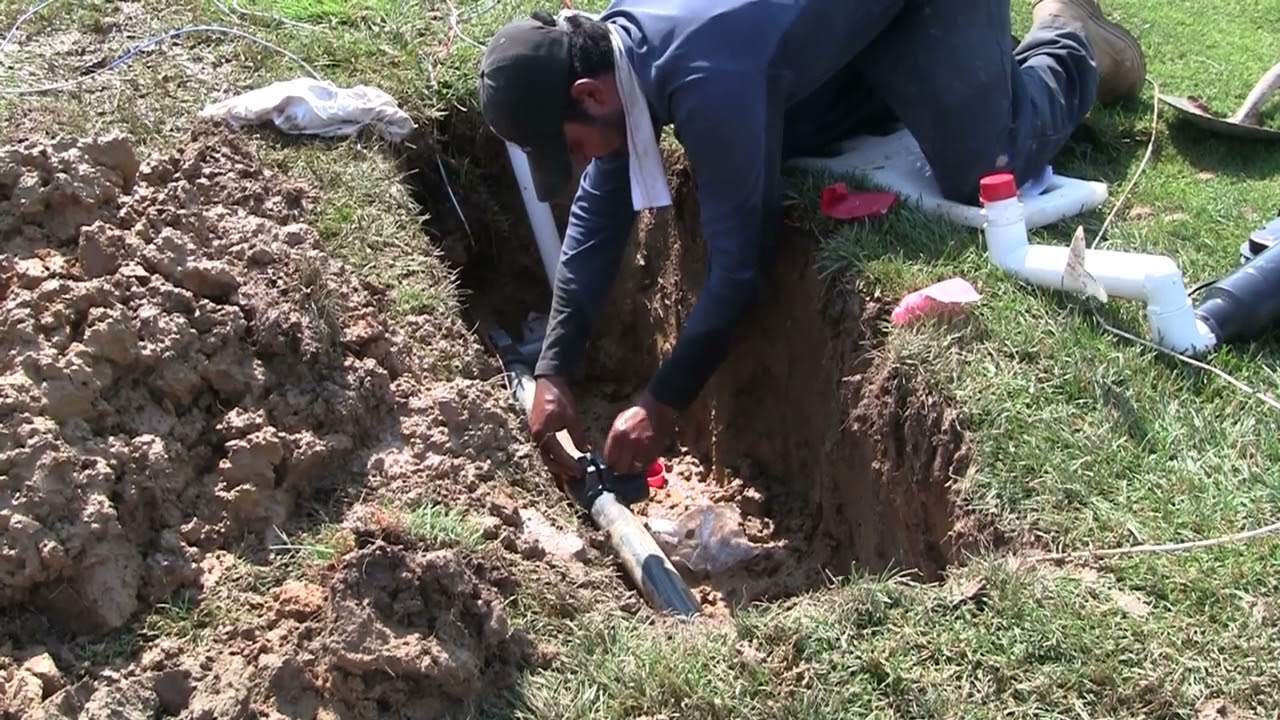 HDPE Installing Sprinklers and Laterals