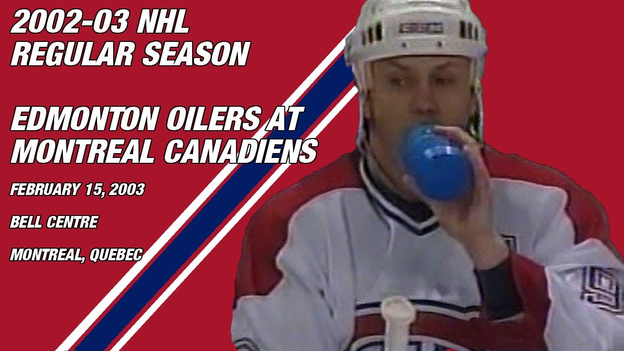 Edmonton Oilers at Montreal Canadiens: February 15, 2003 | Hockey Day in Canada Coverage