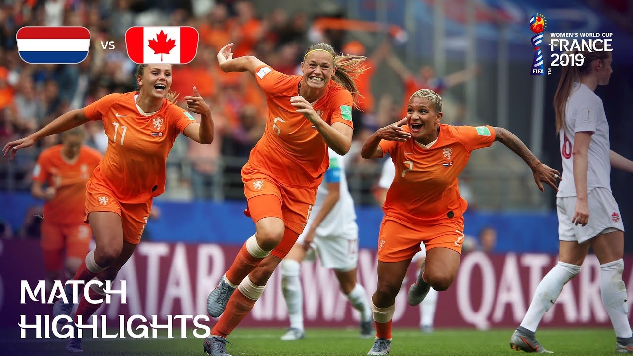 Netherlands v Canada | FIFA Women’s World Cup France 2019 | Match Highlights
