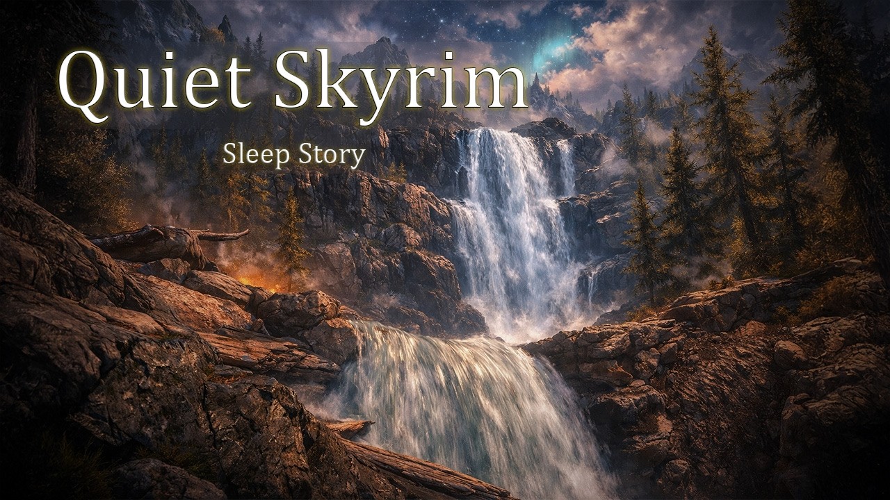 1.5 Hours of Calm Skyrim Lore for Sleep | Elder Scrolls Bedtime Stories