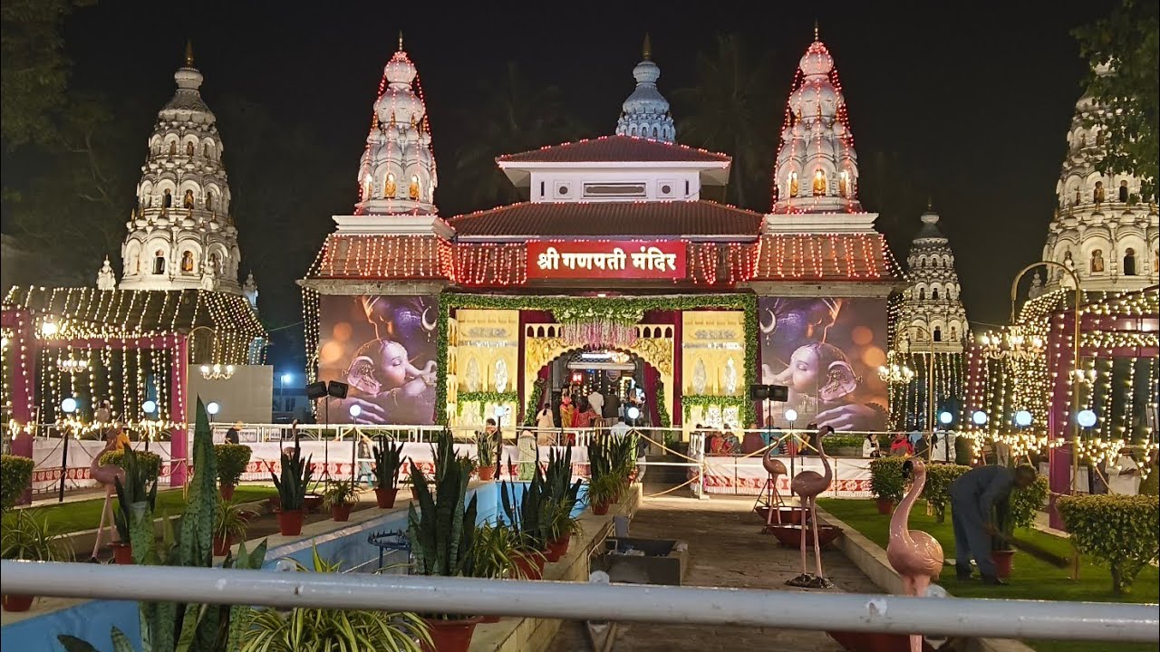अंगारकी चतुर्थी गणपती दर्शन सांगली#trending #ganpati bappa #traditional #🙏🌺