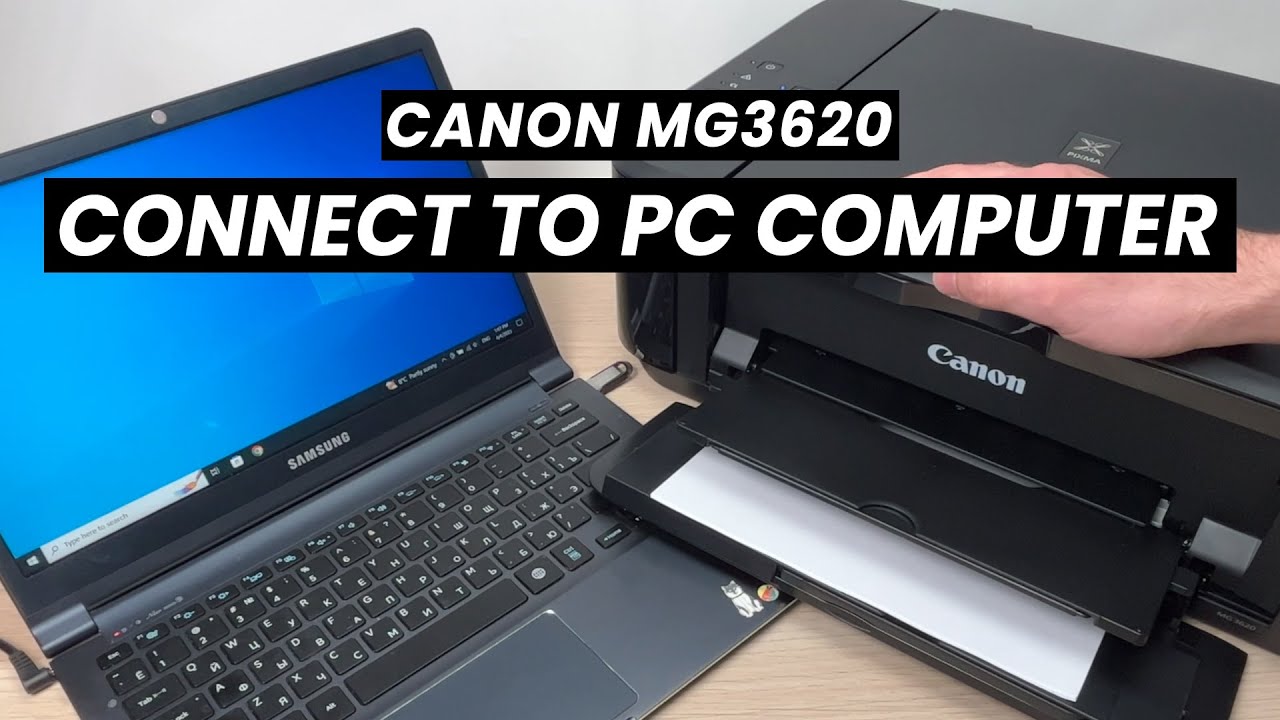 Canon PIXMA MG3620 Printer: How to Setup and Connect to PC Windows Computer
