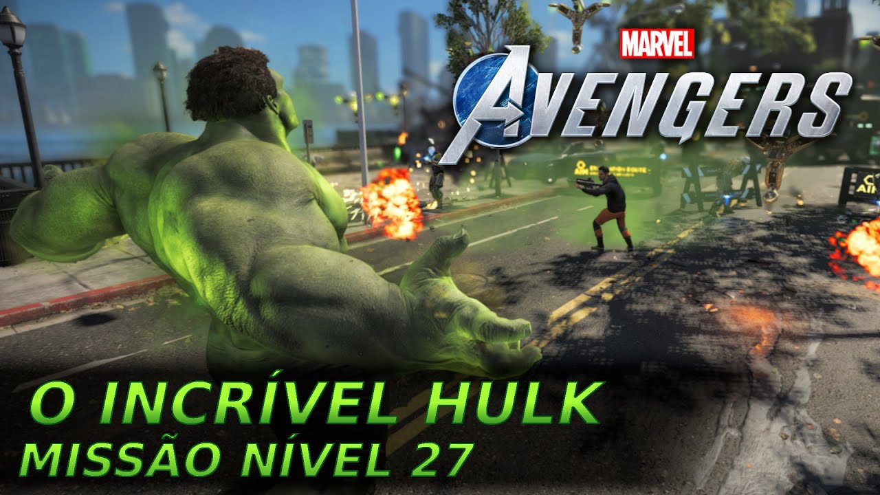 Marvel Vingadores Hulk Missão Nível 27
