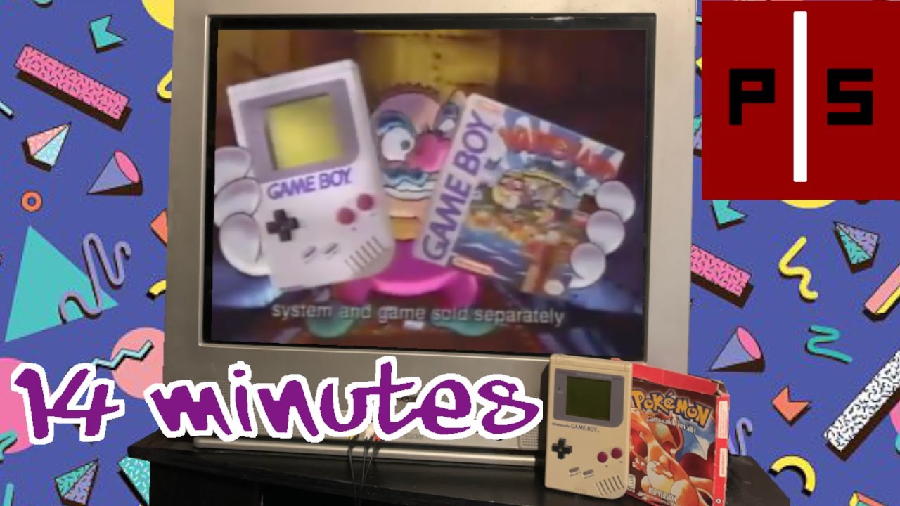 14 Minutes of Game Boy Commercials from the 80s / 90s
