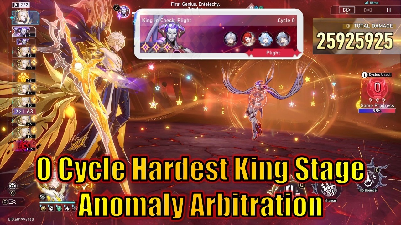 E6S5 Phainon 0 Cycle Plight Anomaly Arbitration No Sustain