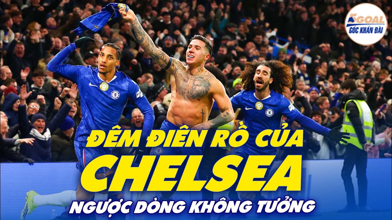 CHELSEA NGƯỢC DÒNG ĐIÊN RỒ TẠI STAMFORD BRIDGE | VA CHẠM, XÔ XÁT VÀ THẺ ĐỎ TRONG ĐÊM DERBY HỖN LOẠN