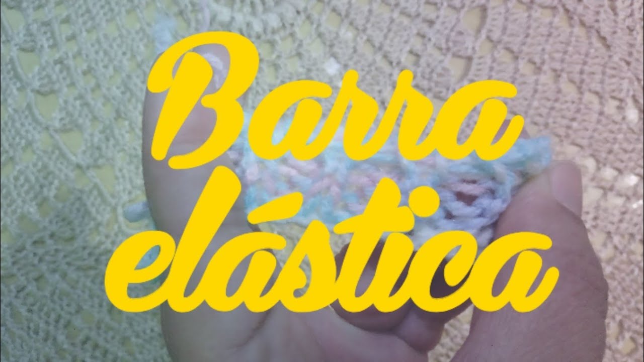 Barra elástica para meias/punhos...