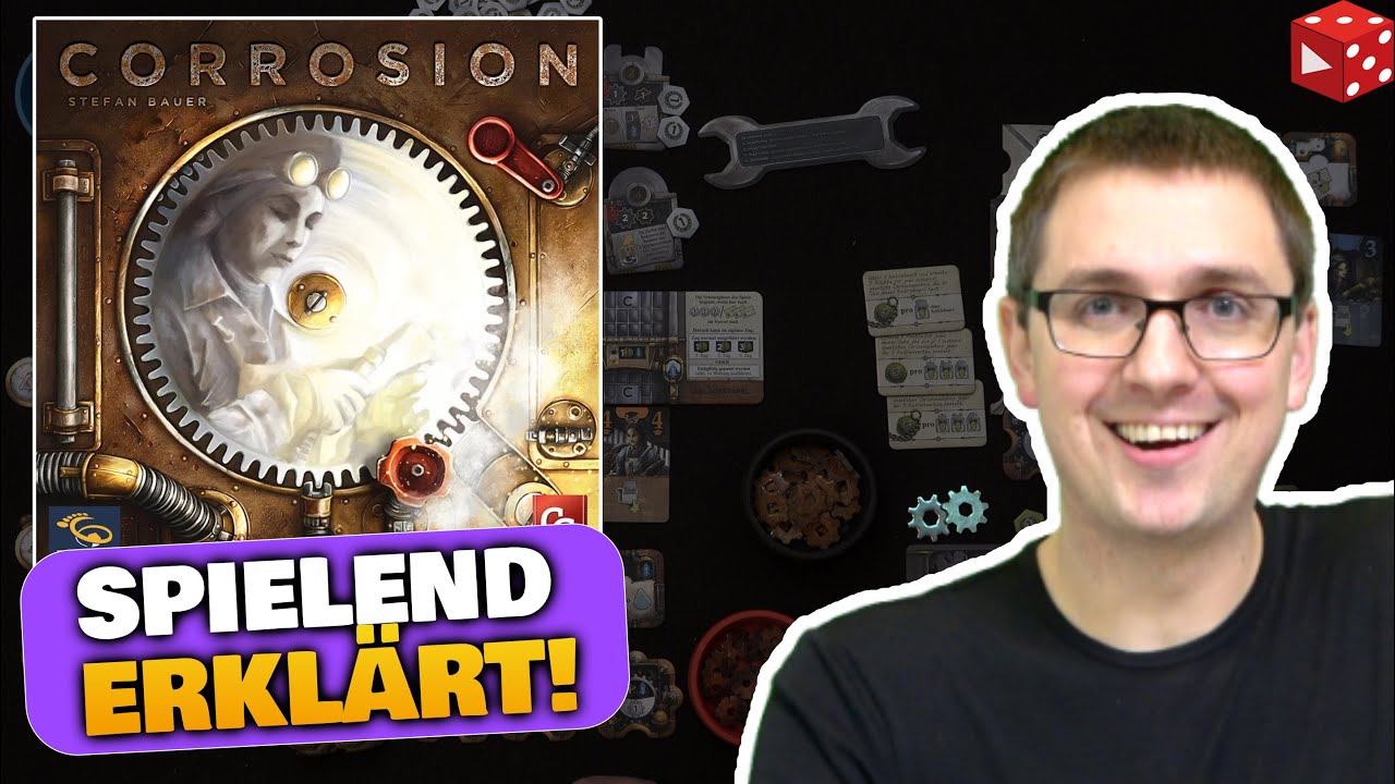 Corrosion - Spielend erklärt - Stefan Bauer, Deep Print Games / Pegasus 2021