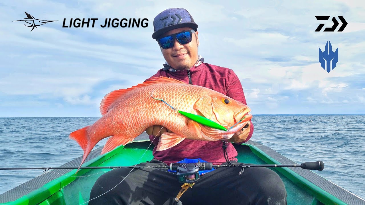 Light Jigging 200gr ‼️ Daiwa TIERRA LJ IC 300HL ❌️ Tridentech SLOW KILLER 1.5 - Berau