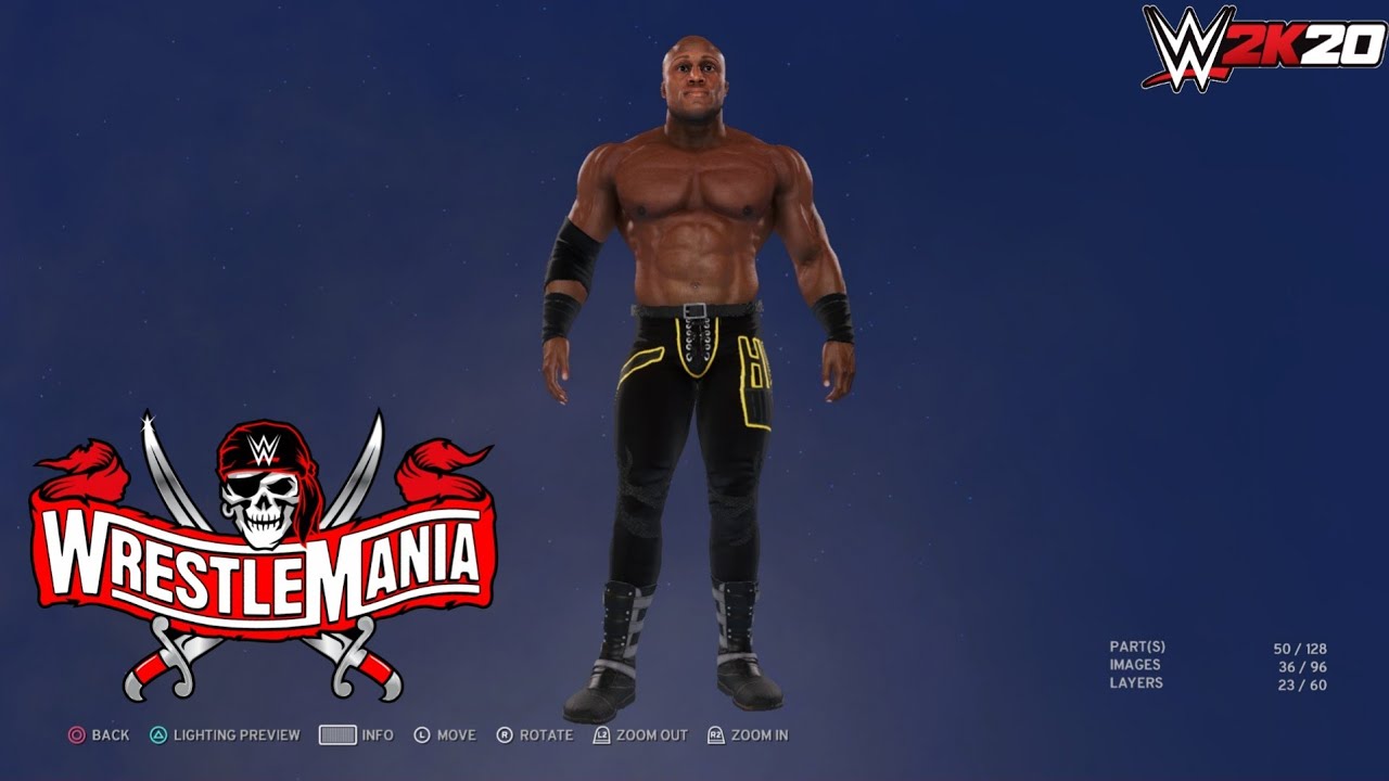 WWE 2K20: Bobby Lashley - WrestleMania 37 Attire