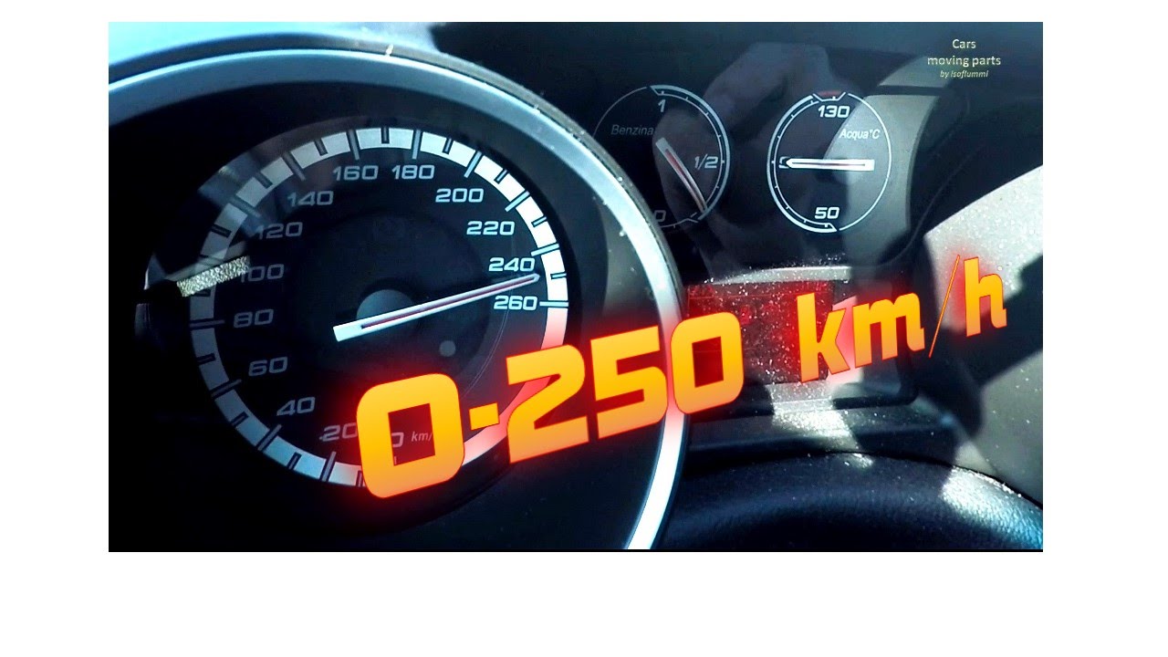 Alfa Romeo Giulietta 1750 TBi Quadrifoglio verde running 0-250 km/h