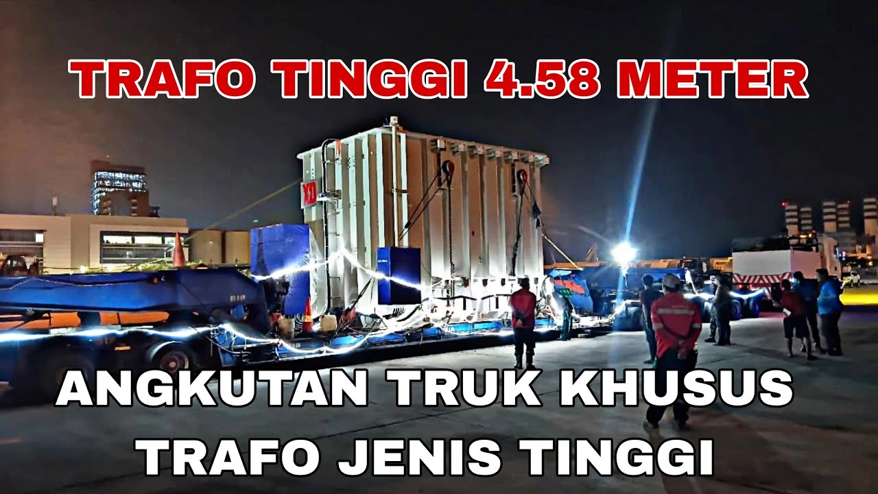 DROPDECK TRAILER ‼️ Selesai Pengiriman trafo 6 unit Multiaxle trailer truk