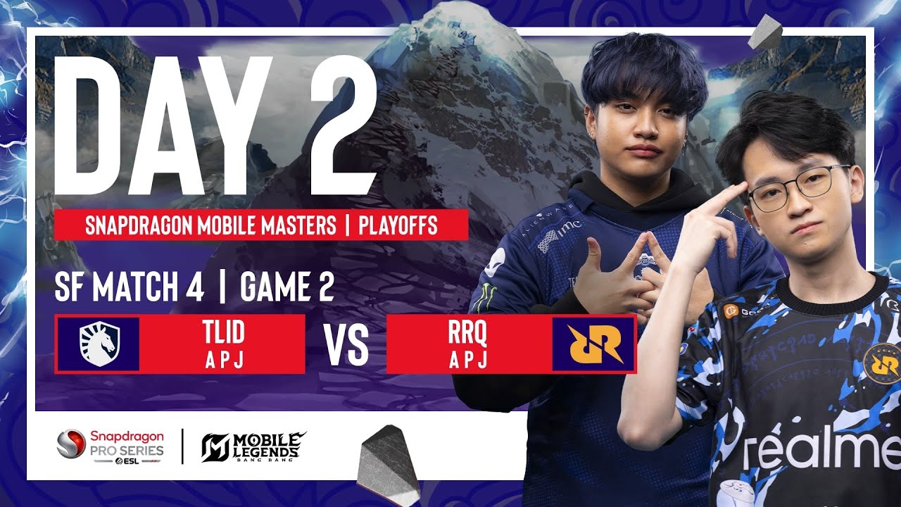 RRQ VS TLID | Game 2 | SPS Mobile Masters Playoffs | MLBB | Hari 5