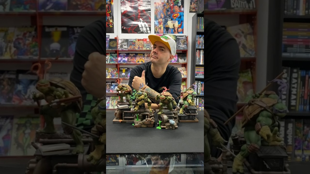 TMNT Iron Studios Diorama Unboxing #iosonounvirtuale #tmnt #ironstudios #unboxing #ninjaturtles #top