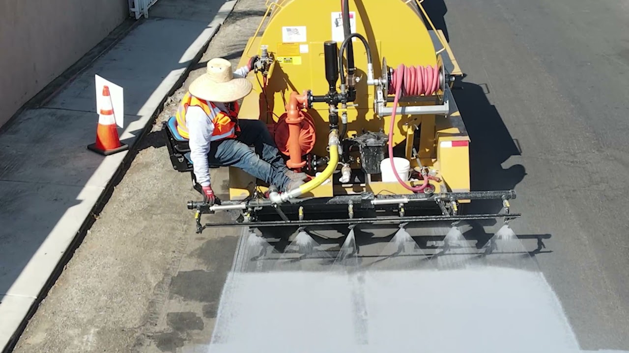 Coating Los Angeles in Solar-Reflective Asphalt Coatings