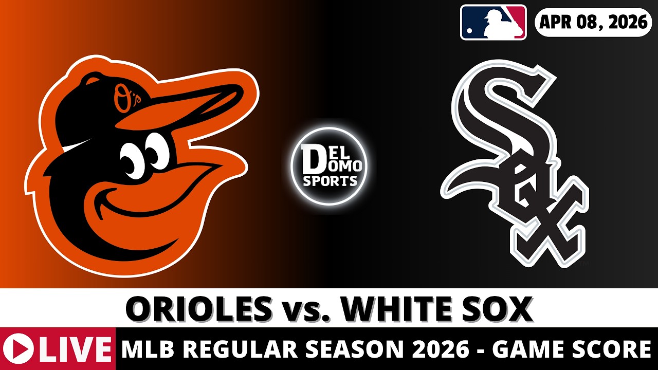 BALTIMORE ORIOLES VS CHICAGO WHITE SOX ⚾️ MLB Game Score Radio Play-by-Play