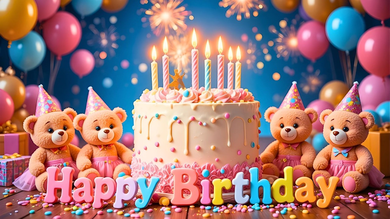 Modern Happy Birthday Song Collection - Top Birthday Celebration Music & Party Melodies
