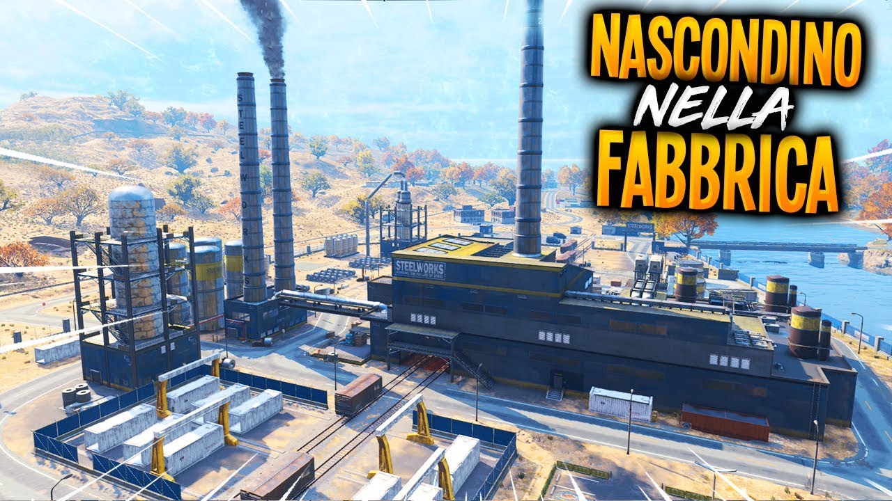 NASCONDINO NELLA FABBRICA GIGANTE! - MINIGIOCO BLACKOPS4