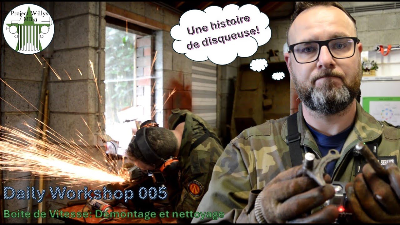 Daily Workshop #005 - Démontage et nettoyage de la boite de vitesse