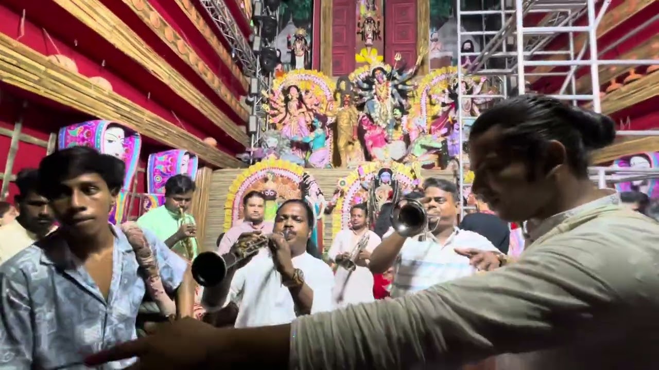 একবার নাচো মা । নারায়ণগঞ্জ শ্যামা কালী পূজা । একতা ব্যান্ড পার্টি । মায়ের দোয়া ব্যান্ড পার্টি