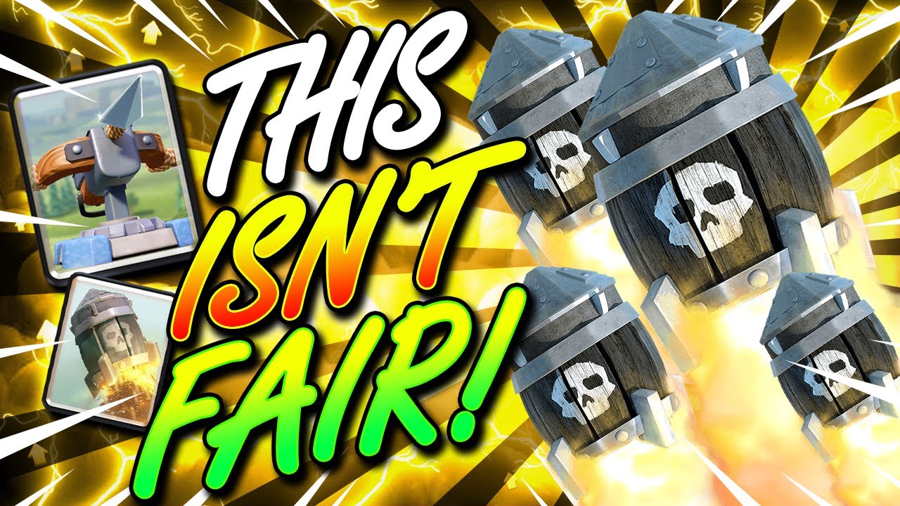 THIS DECK IS TOO EASY!! BEST XBOW ROCKET CYCLE IN CLASH ROYALE!!