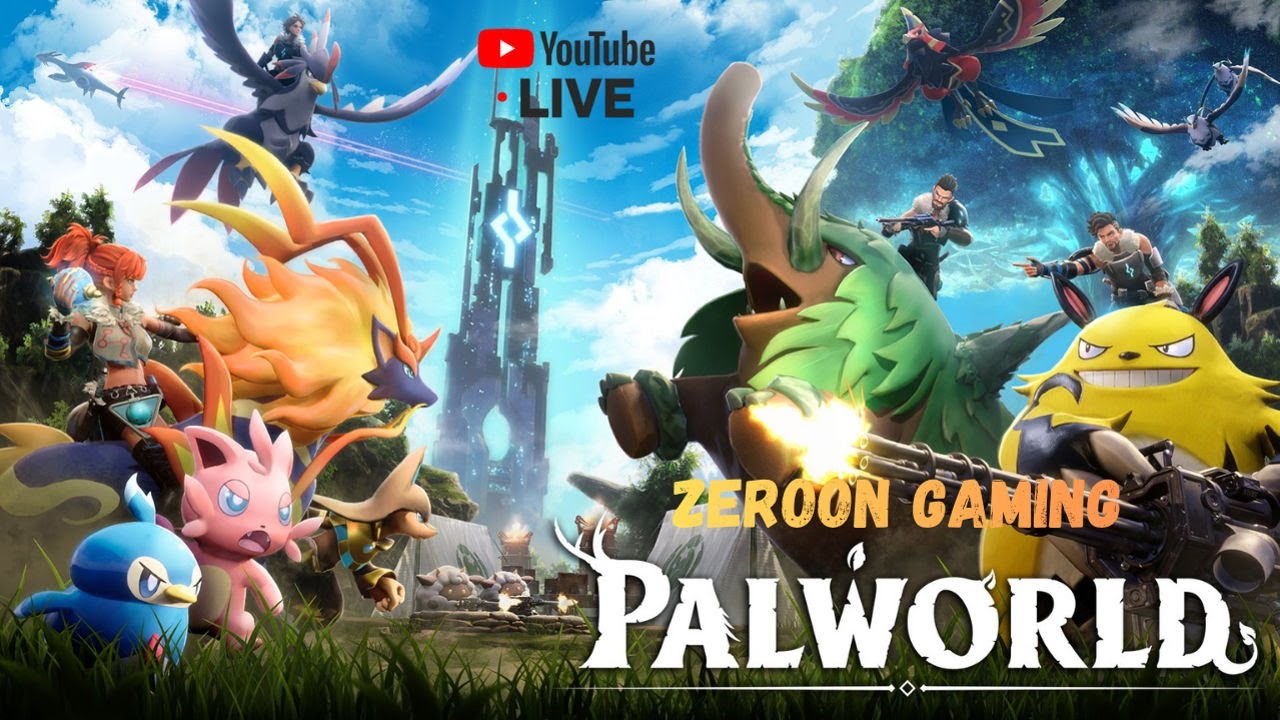 EXPLORING THE WORLD WITH POKEMON | PALWORLD GAMEPLAY
