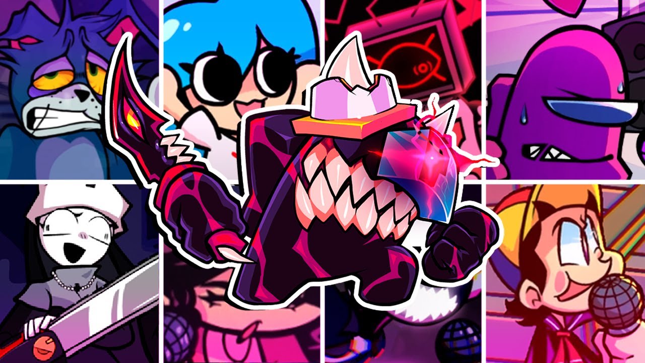 FINALE but Every Turn a Different Character Sings 🎤 ( FNF FINALE ) 💜
