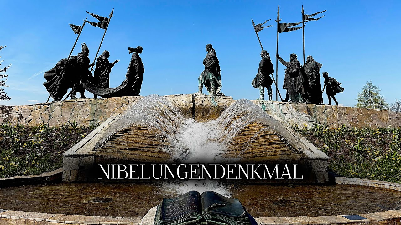 Nibelungendenkmal in Tulln an der Donau, Austria 🇦🇹