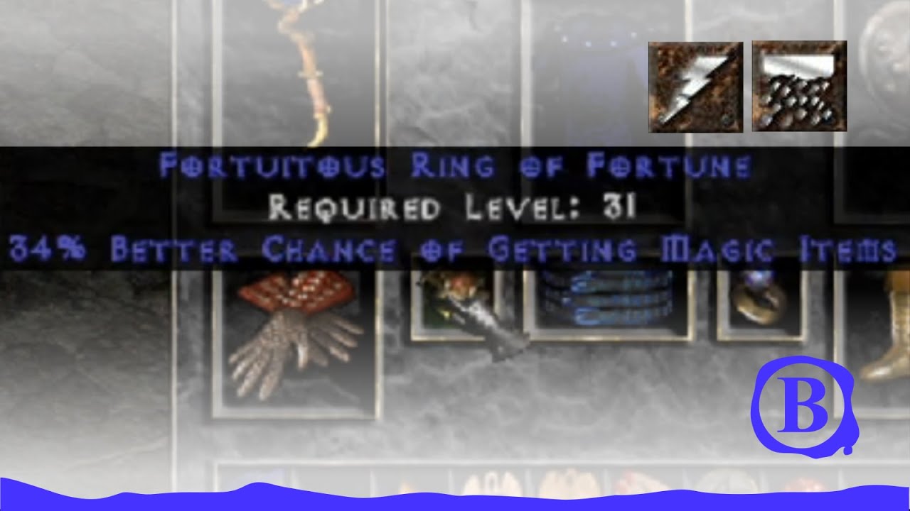 Magic Find with Chain Lightning and Blizzard | Diablo 2 Sorceress Build