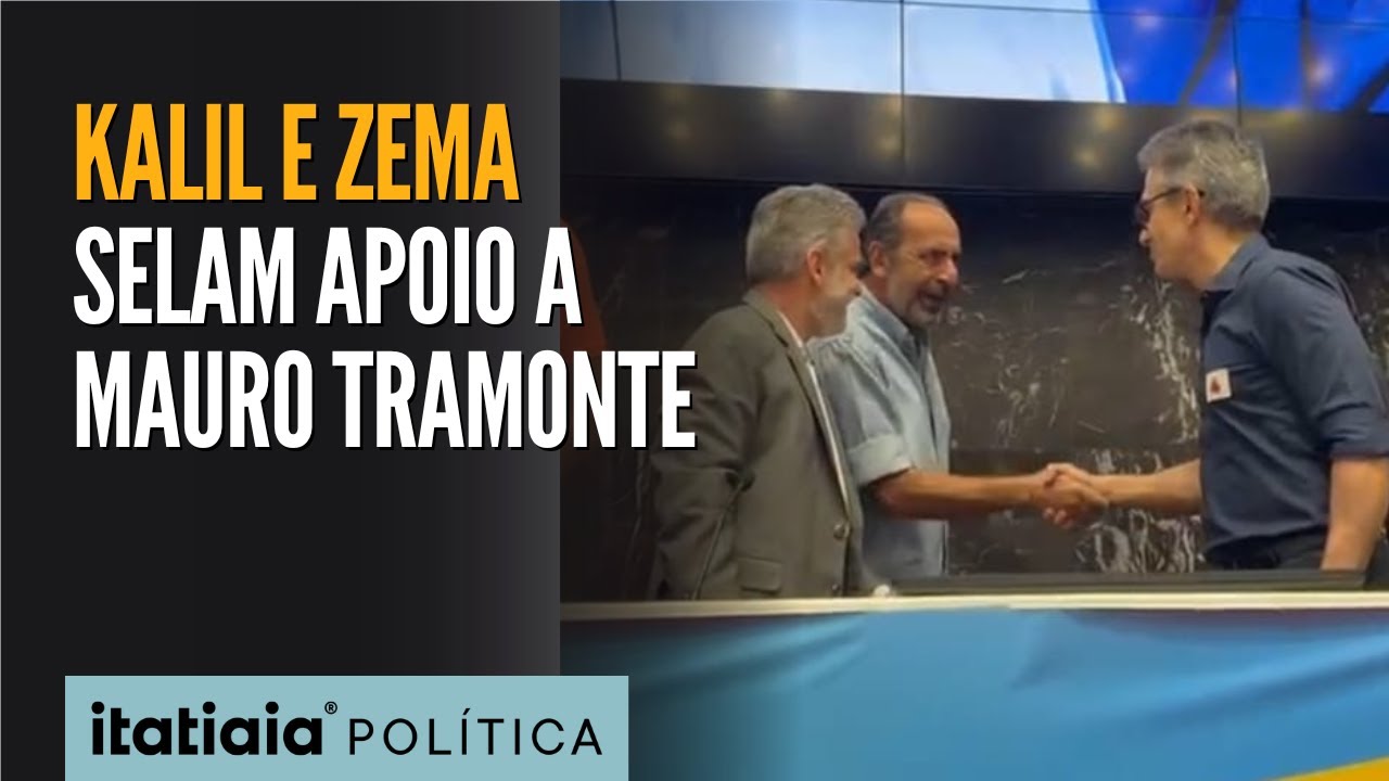 CONVENÇÃO DO PARTIDO NOVO É MARCADA POR KALIL E ZEMA JUNTOS EM APOIO A MAURO TRAMONTE