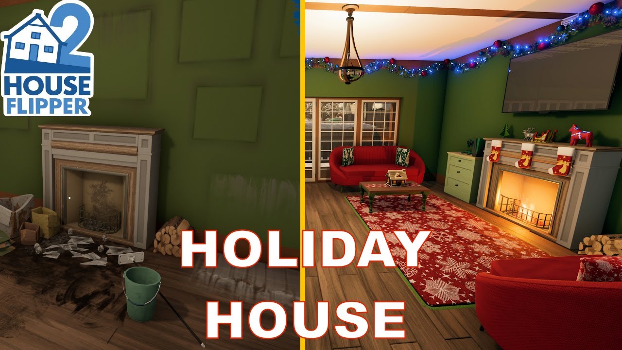 I Turned This Wreck into a Holiday House | House Flipper 2