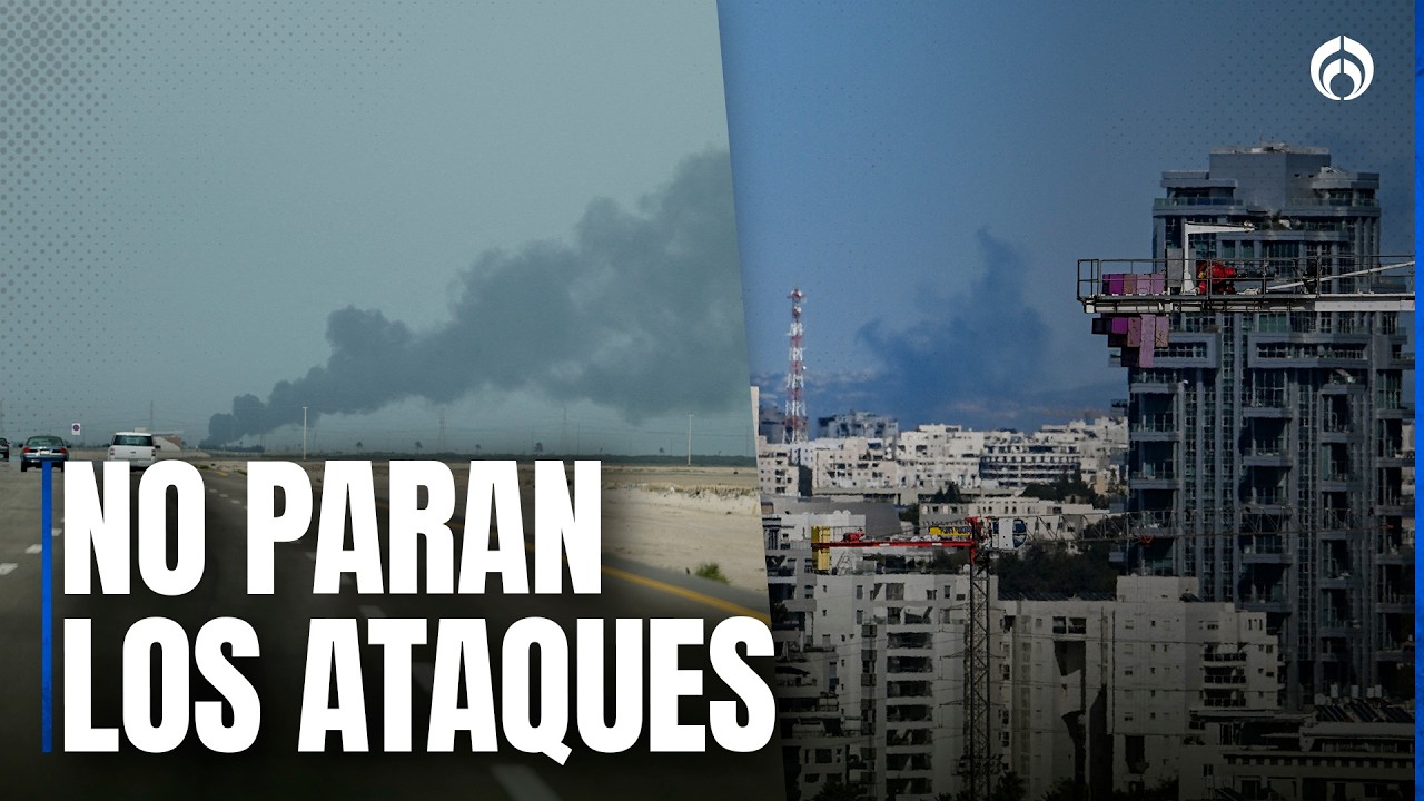 Sigue intercambio de ataques entre Irán e Israel a 10 días de iniciada la guerra