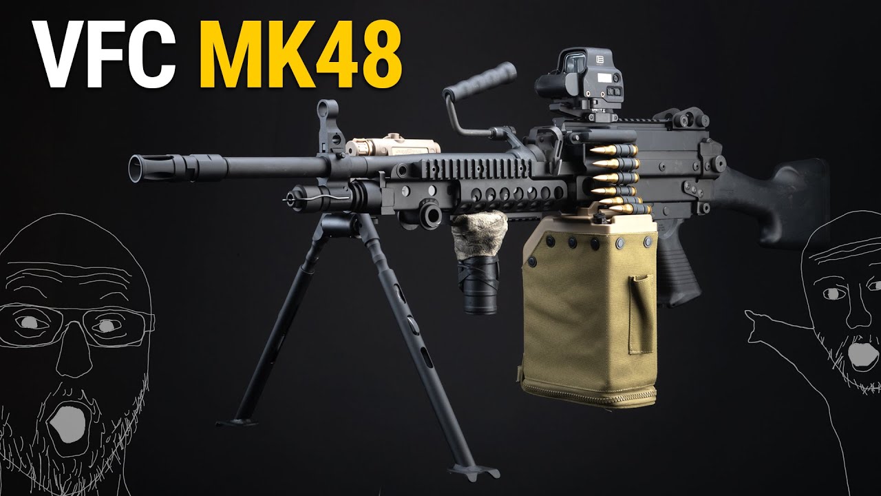 Is This The BEST Support MG on the Market? | VFC MK48 MOD 1! [Review]