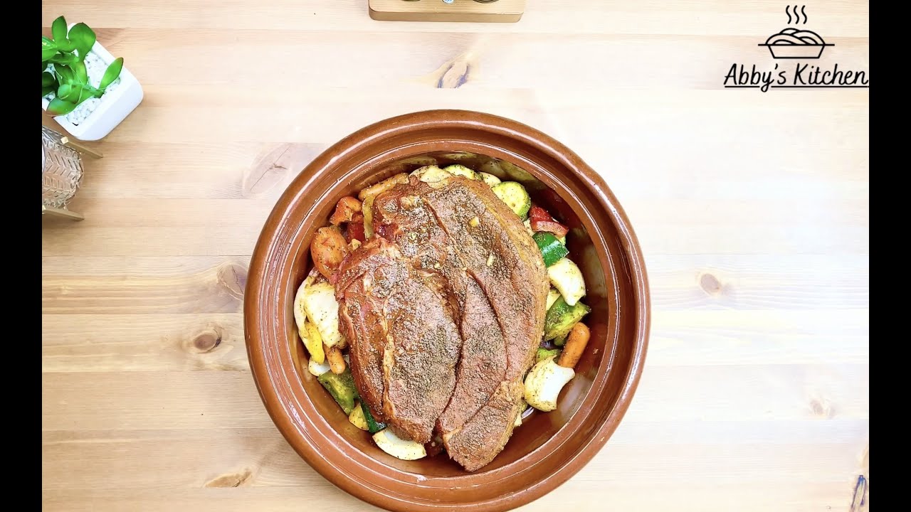 KETO FRIENDLY MEAL.  Roast in a Clay Pot. روست بالفخارة. وجبة كيتو