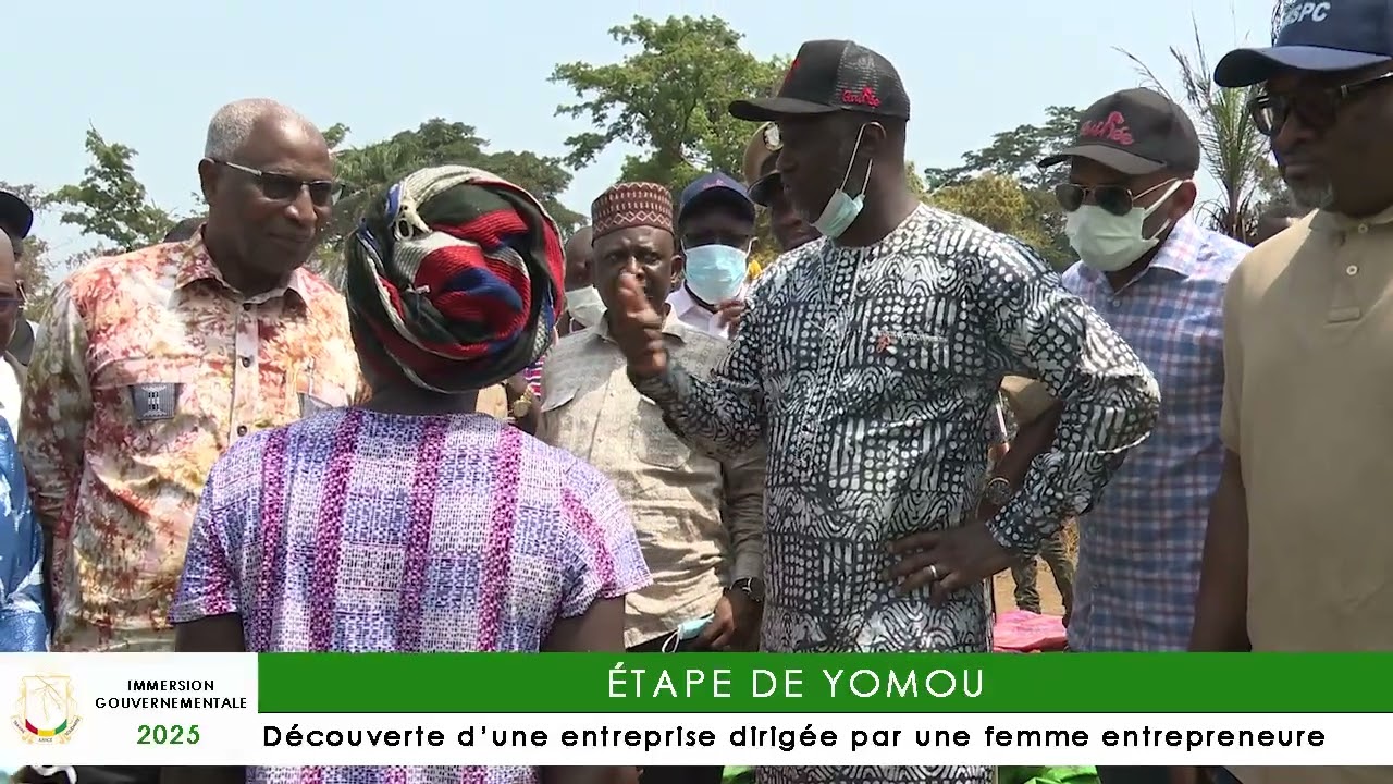 📽️ Immersion Gouvernementale : Revivez les temps forts de la visite à Yomou !