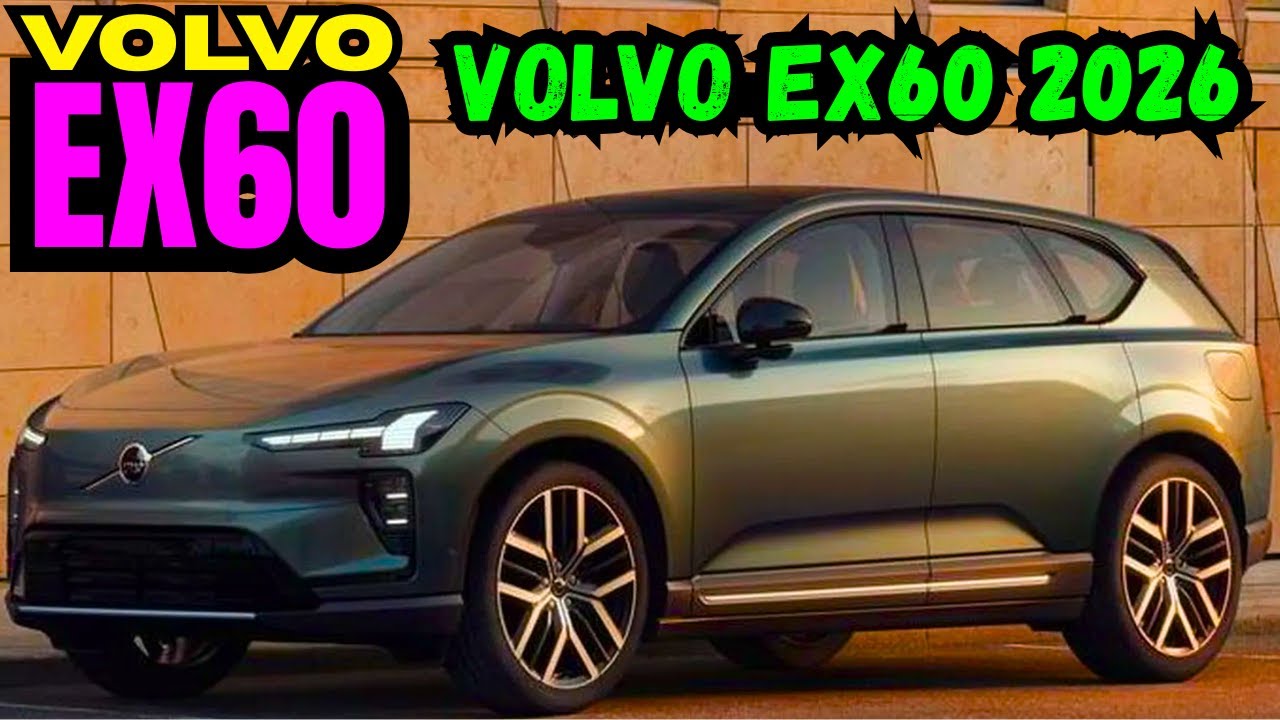 ¿El SUV eléctrico más inteligente? Nuevo Volvo EX60 2026