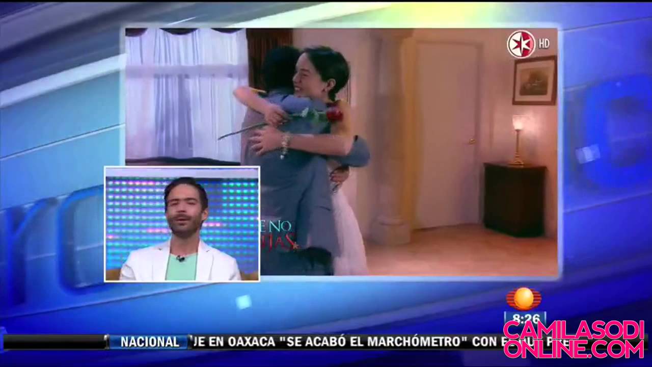 Camila Sodi y Osvaldo Benavides en Primero Noticias 24-07-15