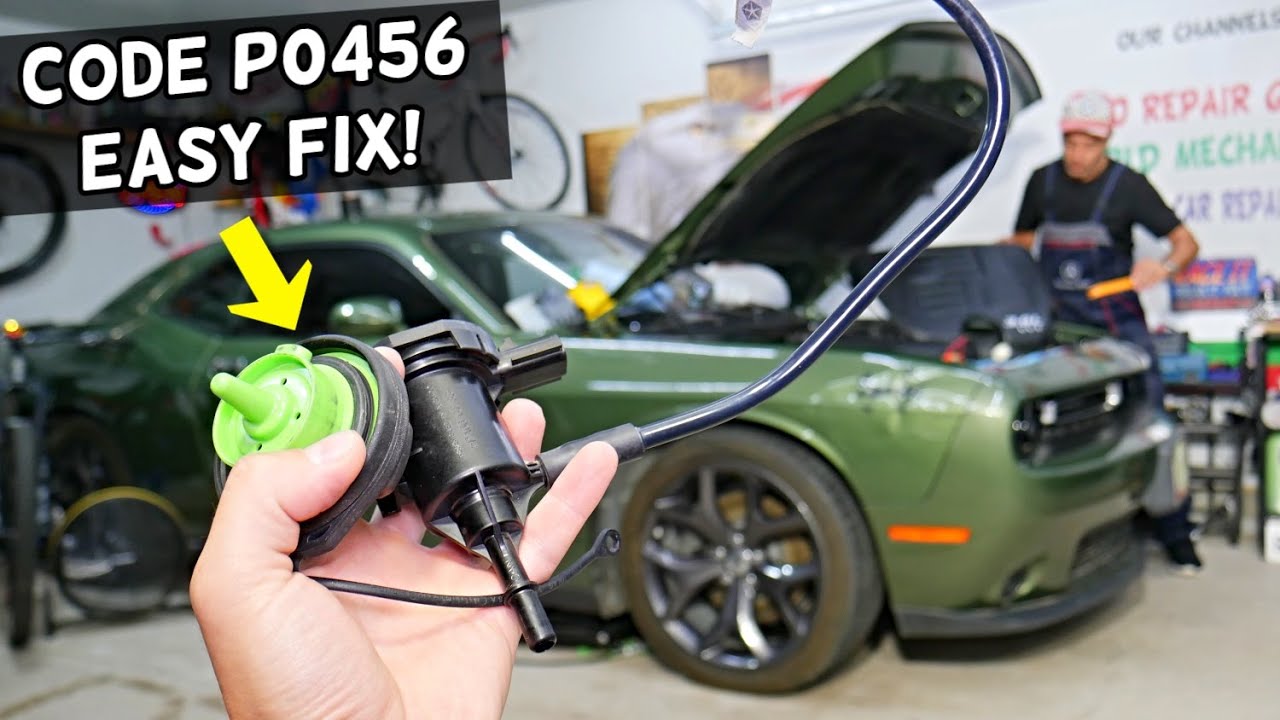 DODGE CHALLENGER CODE P0456 EVAP EVAPORATIVE EMISSION CONTROL SYSTEM SMALL LEAK DETECTED