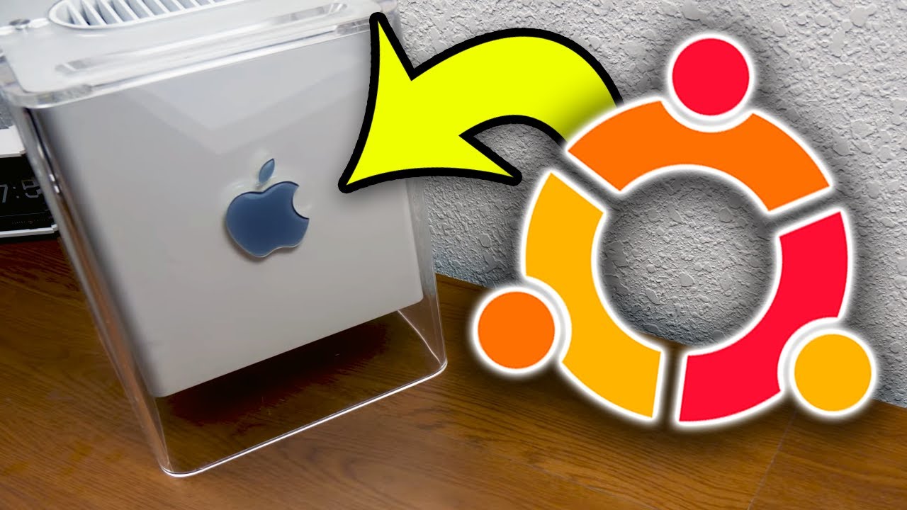 Installing Ubuntu Linux on a Power Mac G4 Cube!