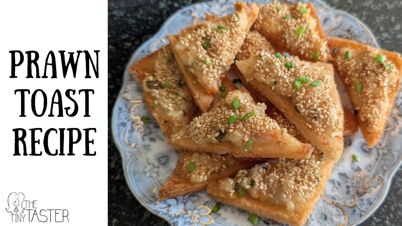 Prawn Toast Recipe | How To Make Chinese Style Prawn Toast | Party Snack Recipe | Shrimp Toast