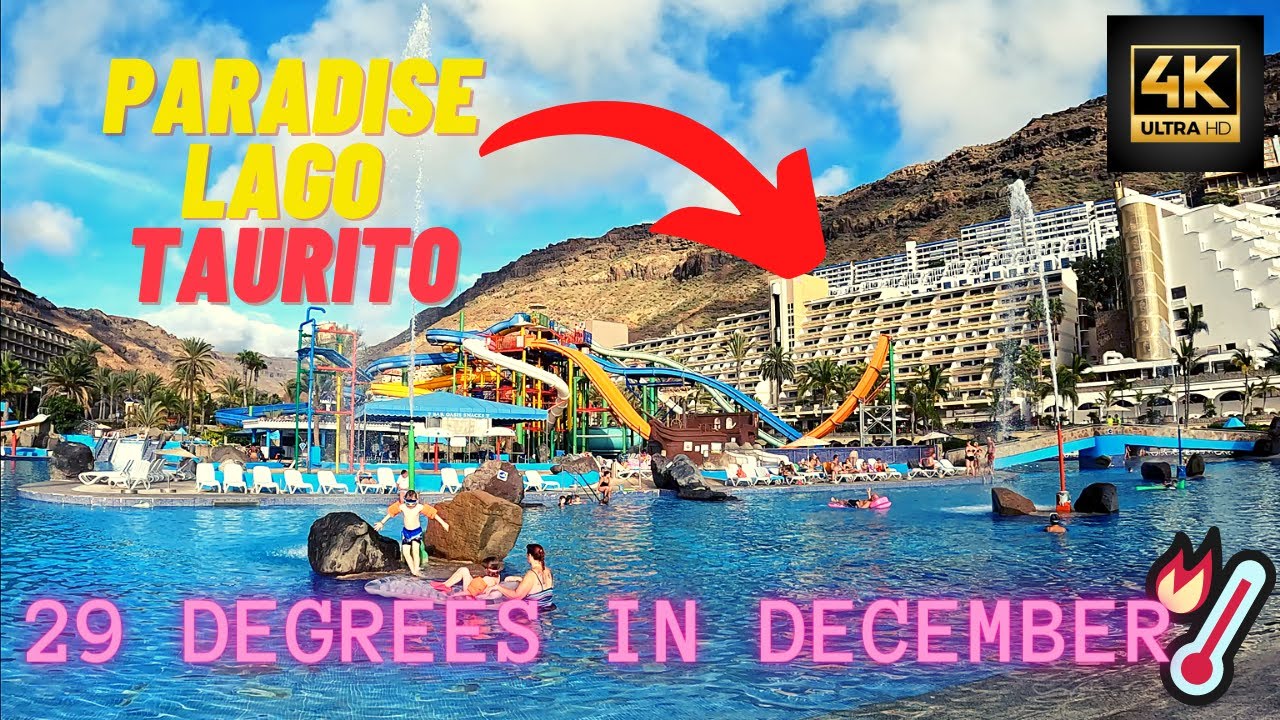 Lago Taurito Hotel - Winter trip to Gran Canaria Hotel Paradise Lago Taurito [4K]