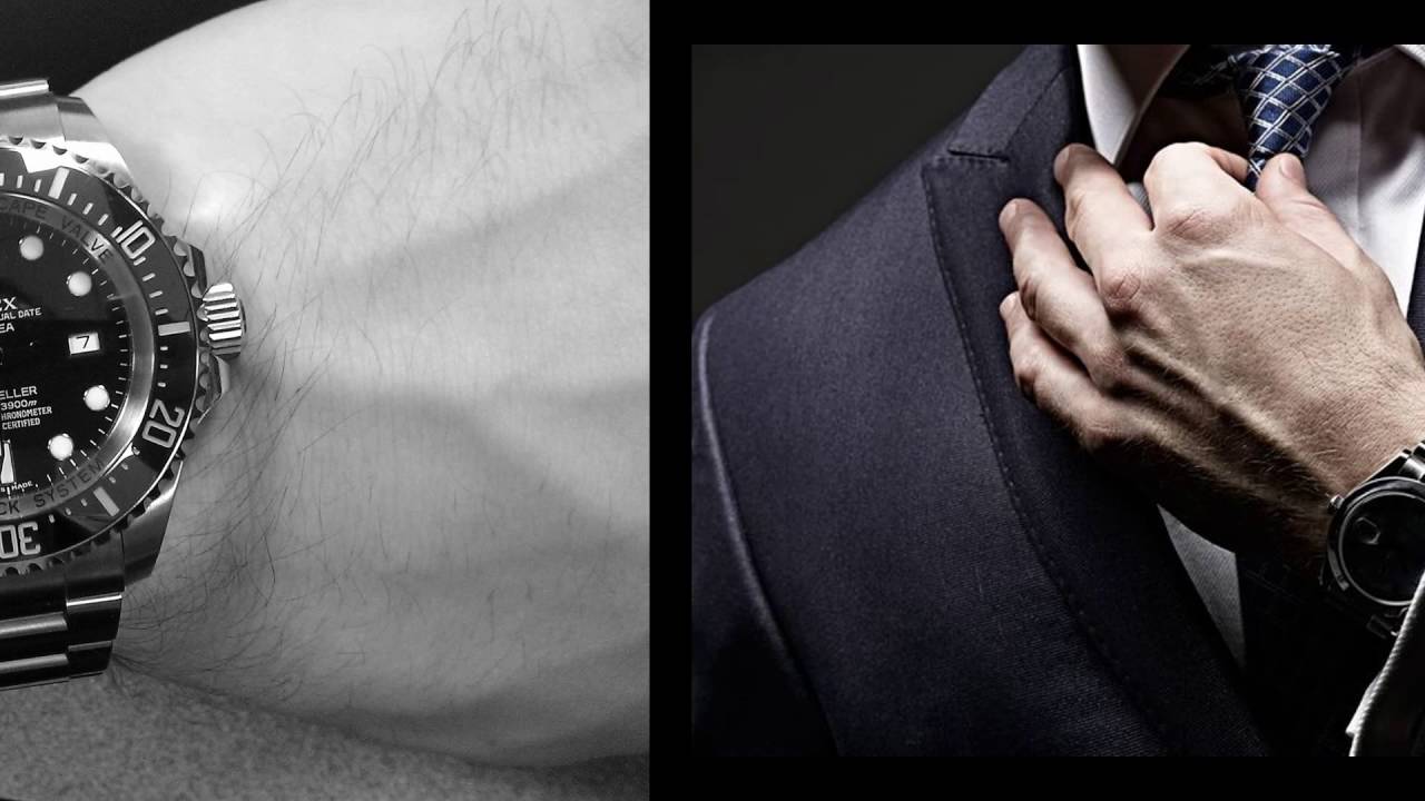 Wrist Watch Collection For Man in Black
